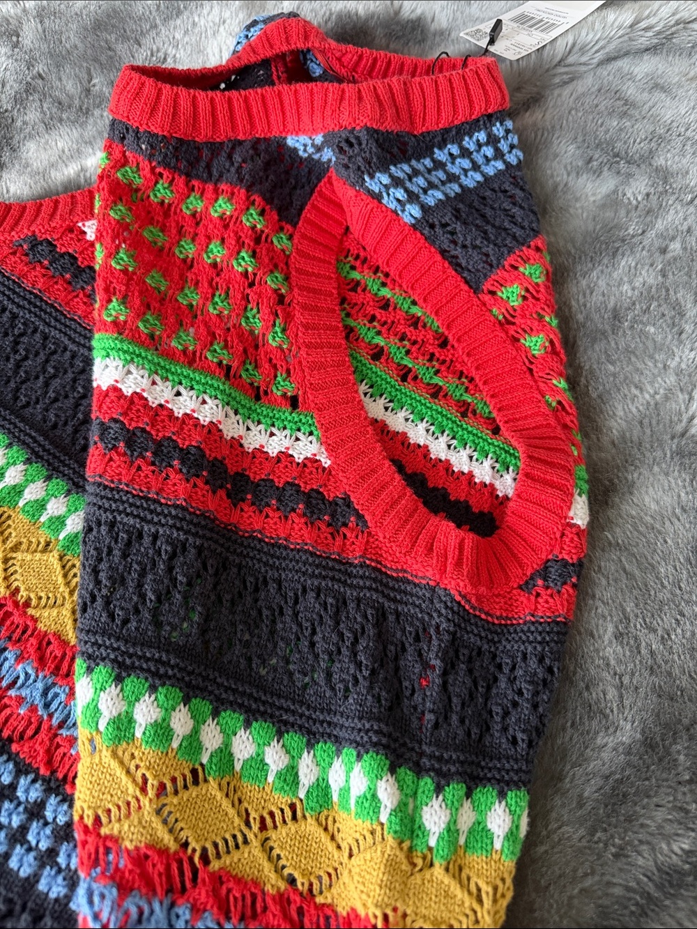 NWT Mango crochet knit tank dress - Picture 14 of 15
